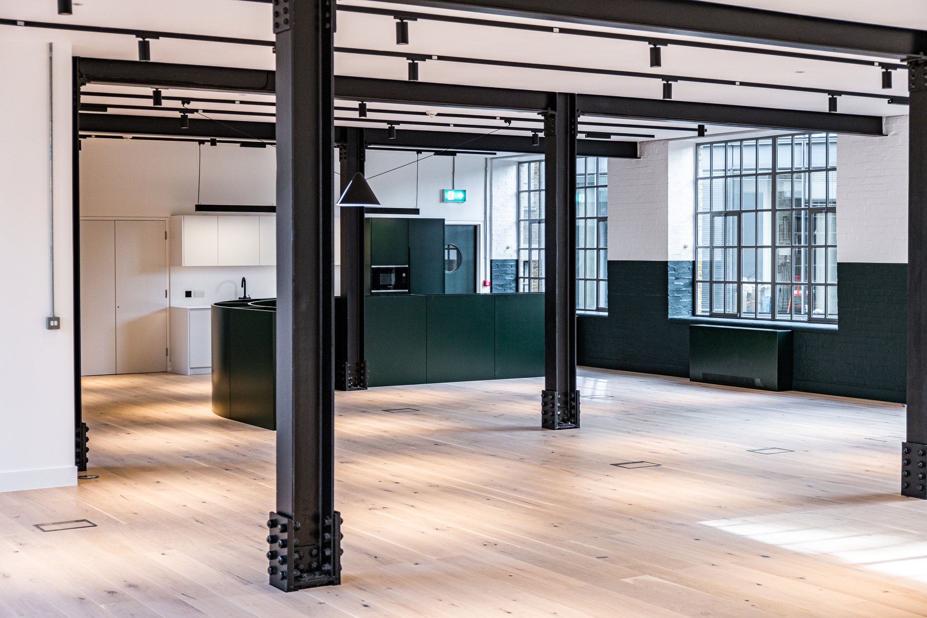 Finished commercial interior fit-out by Skylon