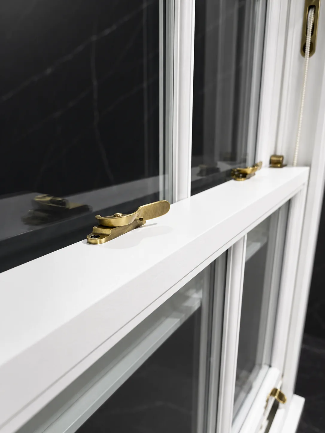 Close detail of hand-finished joinery